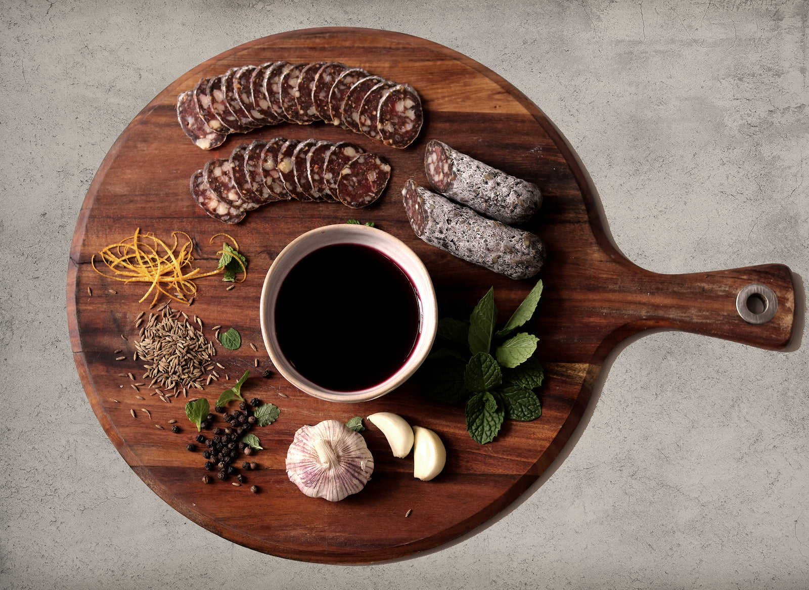 Wild Goat & Mint Salami approx. 135-180g/ Pack of 2