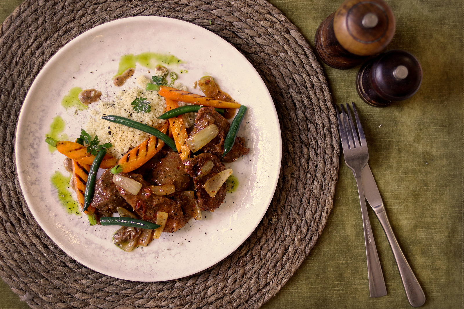 Slow-cooked Spiced Lamb approx 290-300g pack - ready to heat