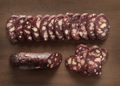 Farmed Venison Salami by Chef Dariush Lolaiy - approx. 150-180gms / Pack of 2